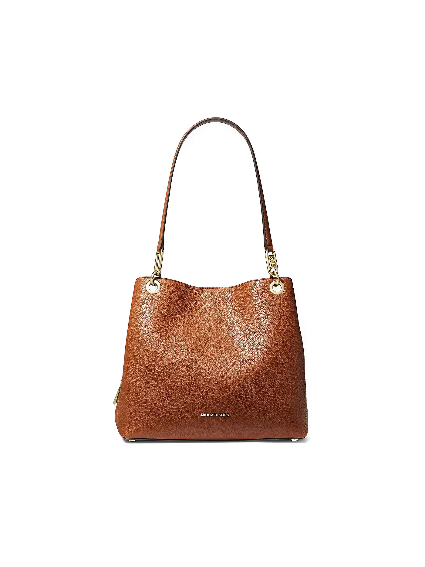 MICHAEL KORS | Ledertasche - Umhängetasche KENSINGTON Large | braun
